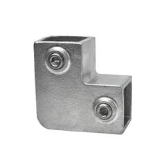 Buiskoppeling Kniestuk 90⁰ - vierkant - 40 mm